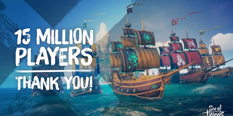 15 million pirates in Sea of Thieves