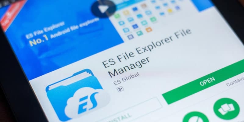 Warn about using ES File Explorer