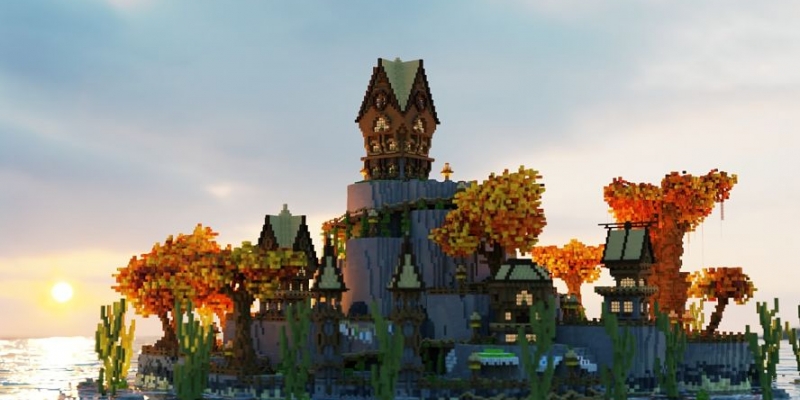 Quality architecture and design in Minecraft