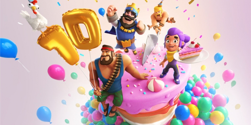 Clash Royale celebrates 10 years of its creators