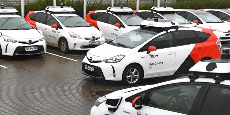 The new autonomous Taxi from Yandex