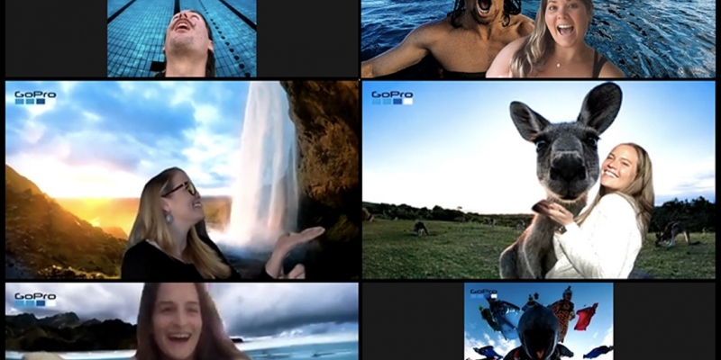 Virtual backgrounds and filters in your video conference with Zoom Cloud Meeting