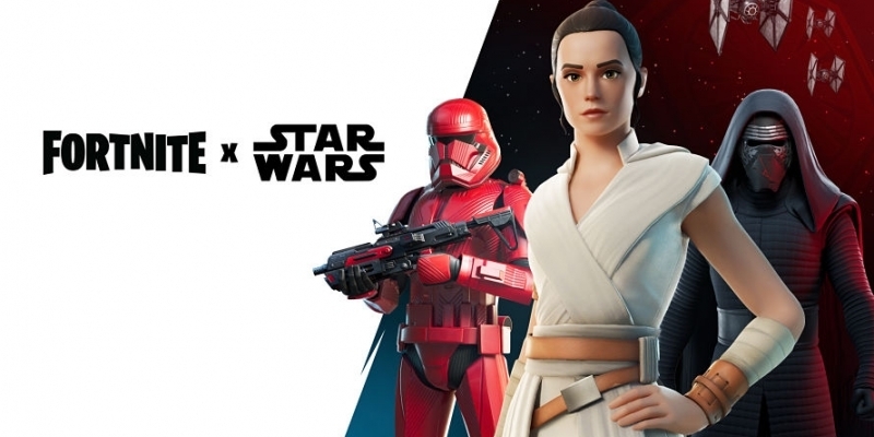 Epic Fortnite celebrates Star Wars