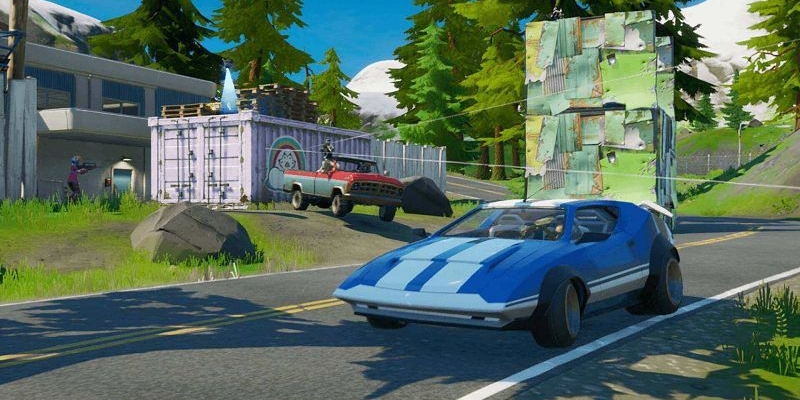 Cars arrive at Fortnite