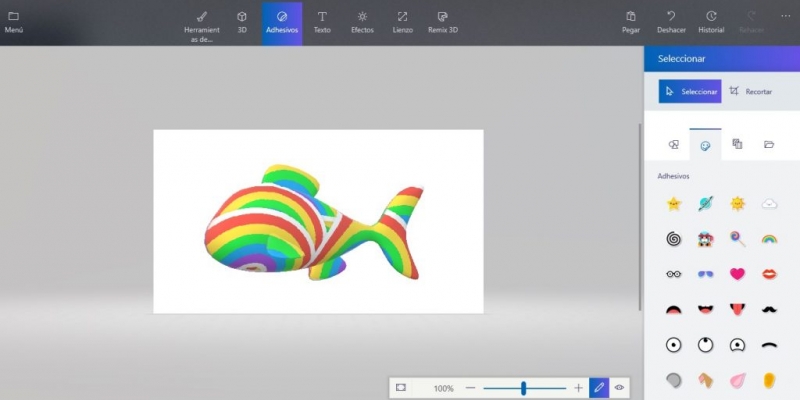 Paint 3D and a variety of possibilities to configure
