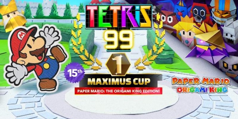 Tetris 99 joins Paper Mario in a special event