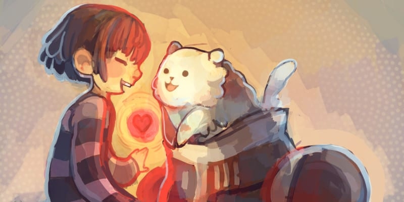 An inspirational message from the creator of Undertale