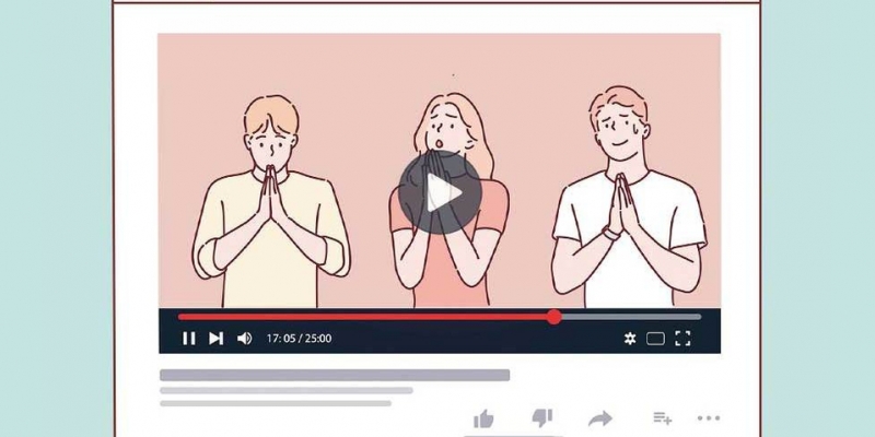 Videos of apologies for YouTube, a new fury